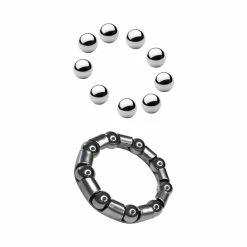 Acier Galvanisé 10x Billes Acier Roulement Cage Bille Vélo Pédalier Direction Cyclo Tondeuse -Acier Cr-Mo Soldes 10x billes acier roulement cage bille velo pedalier direction cyclo tondeuse 2