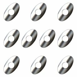 Acier Galvanisé 10x RONDELLE DE RAYON ROUE VELO 13G 14G OVALE RENOVATION JANTE CYCLE VTT ROUTE