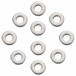 Acier Galvanisé 10x RONDELLE DE RAYON ROUE VELO 14G PLATE RENOVATION JANTE CYCLE VTT ROUTE
