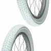 Caoutchouc 2x Pneu Blanc 18 X 2.00" (50-355) Slick ORTEM Vélo Enfant Junior Mixte Route Chemin -Acier Cr-Mo Soldes 2x pneu blanc 18 x 200 50 355 slick ortem velo enfant junior mixte route chemin