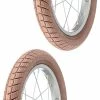 Caoutchouc 2x Pneu Marron 14 X 2.00" (50-254) Lisse ORTEM VENOM Vélo Enfant Junior Mixte Route Chemin -Acier Cr-Mo Soldes 2x pneu marron 14 x 200 50 254 lisse ortem venom velo enfant junior mixte route chemin