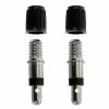 2x VALVE DUNLOP EXPRESS OBUS HOLLANDAIS CAPUCHON ANTI-POUSSIERE MONTAGE ROUE JANTE VELO CYCLE -Acier Cr-Mo Soldes 2x valve dunlop express hollandaise obus capuchon anti poussiere montage roue jante velo cycle