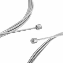 5x Câble Dérailleur 2.7m Adaptable Shimano Sram Vélo Vtt Route Ville Tandem Acier Galvanisé -Acier Cr-Mo Soldes 5x cable derailleur 27m adaptable shimano sram velo vtt route ville tandem acier galvanise 2
