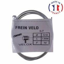 Acier Galvanisé CABLE DE FREIN UNIVERSEL AVANT VELOX VELO SHIMANO WEINMANN CLB 1.8M 1.5MM VTT