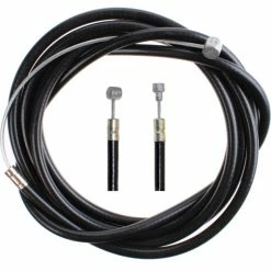 Acier Galvanisé Cable Et Gaine De Frein Vélo Arrière Noir Tête Vtt Route Longueur 1700 1830mm Cycle Route Ville