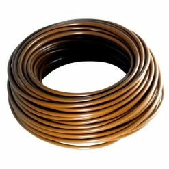 Plastique, Acier Et Insert Téflon Gaine De Frein Vélo Au Mètre Marron Avec Insert Téflon Cycle Vtt Ville Route Vintage