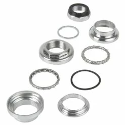 Acier Chromé JEU DE DIRECTION A VISSER 1" (30.2/25.4/30.2/26.4MM) ETANCHE ACIER CHROME VELO CYCLE VILLE VINTAGE VTT VTC ROUTE -Acier Cr-Mo Soldes jeu de direction a visser 1 302254302264mm etanche acier chrome velo cycle ville vintage vtt vtc route 2