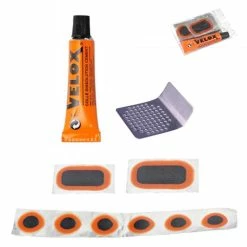Elastomère KIT DE REPARATION CHAMBRE A AIR VELOX CREVAISON REPARATION VELO CITY VTC VTT