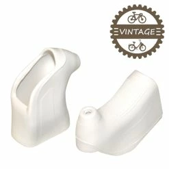 Aluminium KIT LEVIER DE FREIN PERFORE ET REPOSE MAIN PAIRE COCOTTE VINTAGE VELO COURSE 22.2MM ALU -Acier Cr-Mo Soldes kit levier de frein perfore et repose main paire cocotte vintage velo course 222mm alu 10