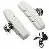 Elastomère Patins De Frein FIXIE BMX 50mm Blanc (paire)