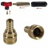 Laiton Raccord SCHRADER De Cartouche CO2 -Acier Cr-Mo Soldes raccord schrader de cartouche co2