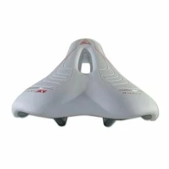 Plastique Selle GES SUPERLITE BLANC -Acier Cr-Mo Soldes selle ges superlite blanc 1