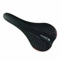 Plastique Selle GES TOMAHAWK ROUGE -Acier Cr-Mo Soldes selle ges tomahawk rouge 2