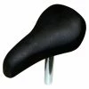 Plastique PP + Acier + Mousse Haute Densité ; Selle Vélo Bmx Enfant Noir Confort Avec Tige 22mm Draisienne Universelle Femme