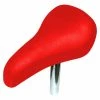 Plastique PP + Acier + Mousse Haute Densité ; Selle Vélo Bmx Enfant Rouge Confort Avec Tige 22mm Draisienne Universelle Femme -Acier Cr-Mo Soldes selle velo bmx enfant rouge confort avec tige 22mm draisienne universelle femme
