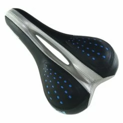 Plastique Selle Ville Femme GES SOFT GEL NOIR -Acier Cr-Mo Soldes selle ville femme ges soft gel noir 2