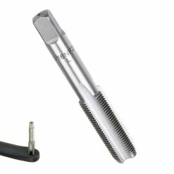 Taraud Gauche Manivelle 9/16" X 20 Tpi Hélicoïdal