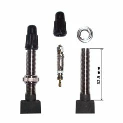 Acier Inoxydable Valve Tubeless PRESTA (kit De Deux)